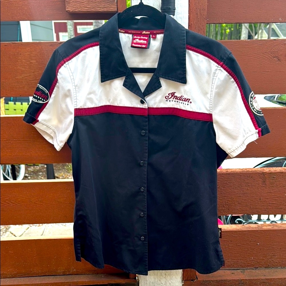 Women’s Black and White Shirt